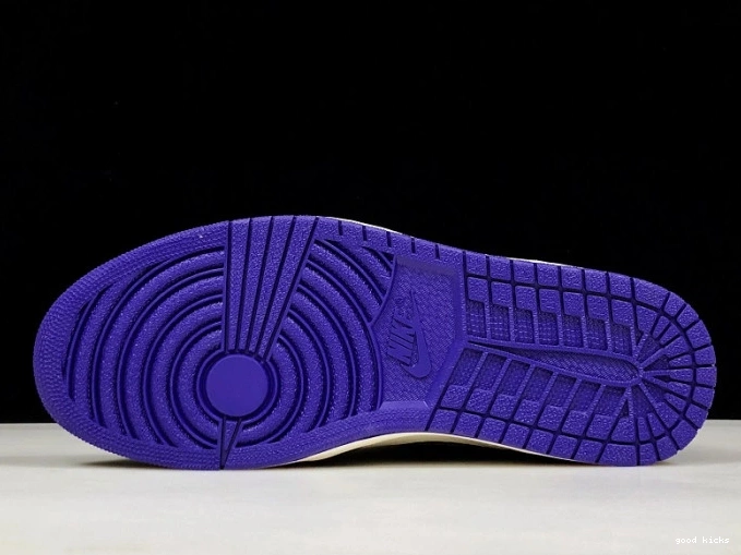 Rep Court 555088-501 Air Jordan Purple 1 0809